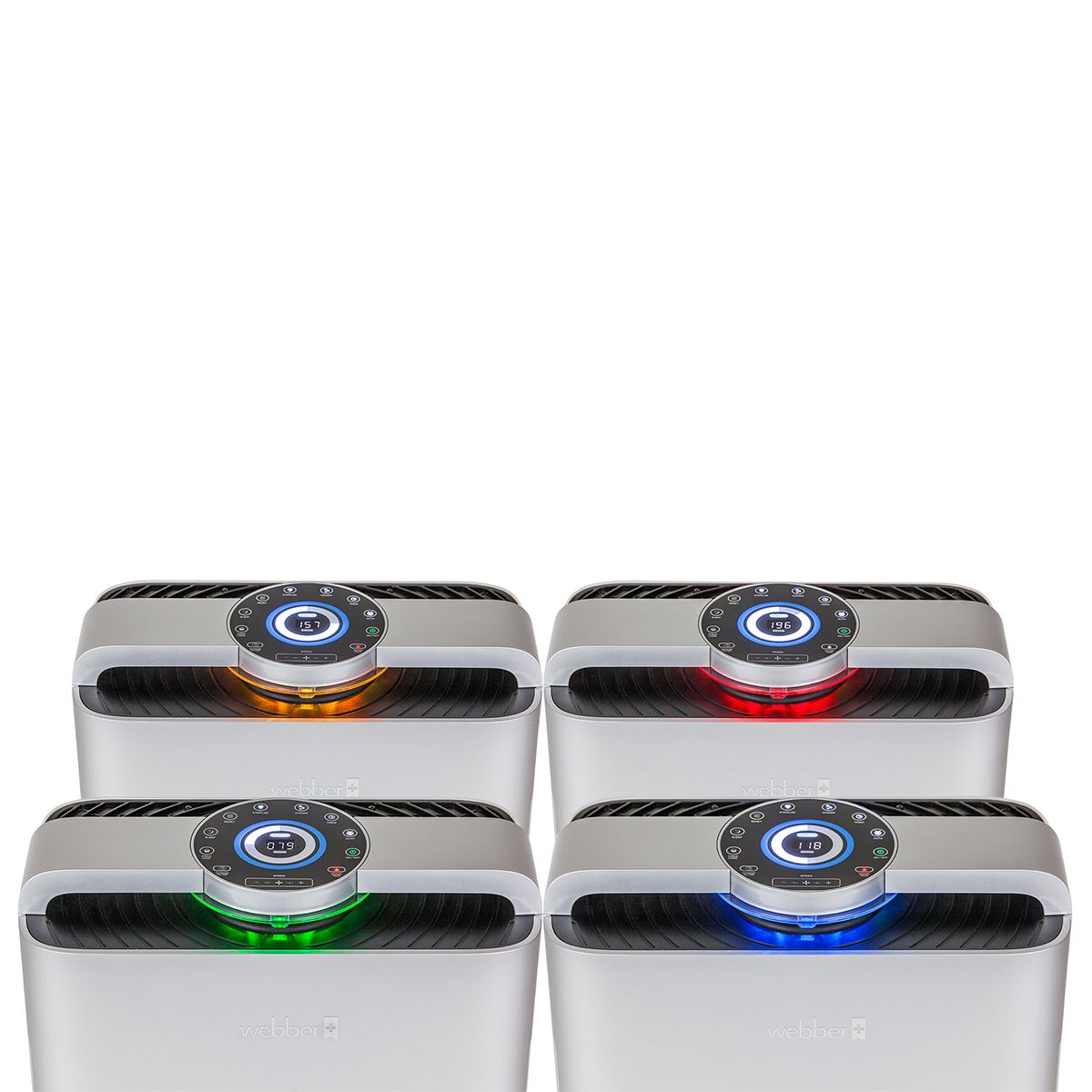 Oczyszczacz powietrza WEBBER AP9700 WI-FI srebrny - obrazek 5