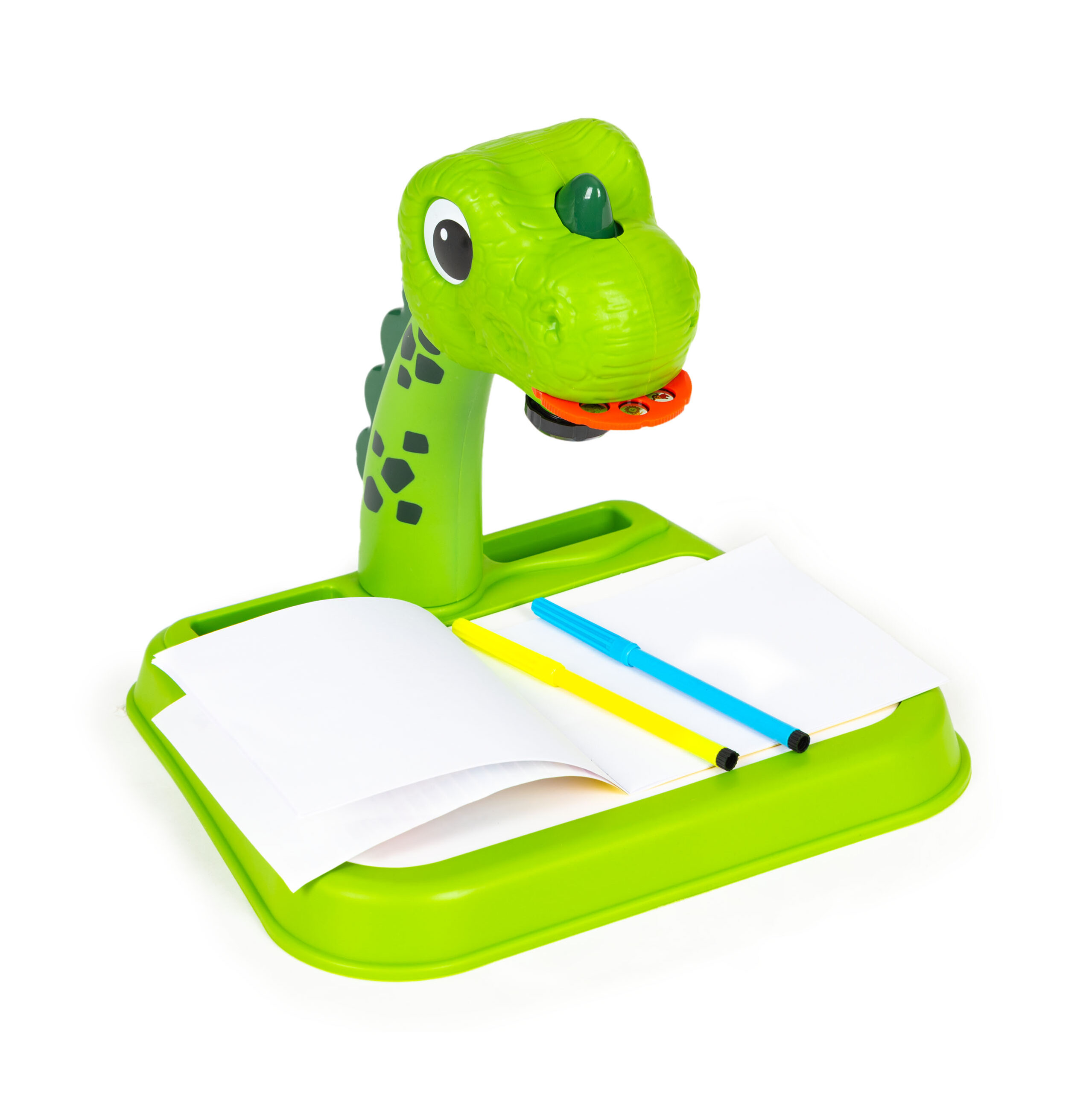 Projektor tablica do rysowania dinozaur 12 flamastrów 24 wzory - obrazek 5