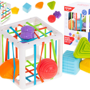 Kostka elastyczna sorter zabawka wtykana kwadrat