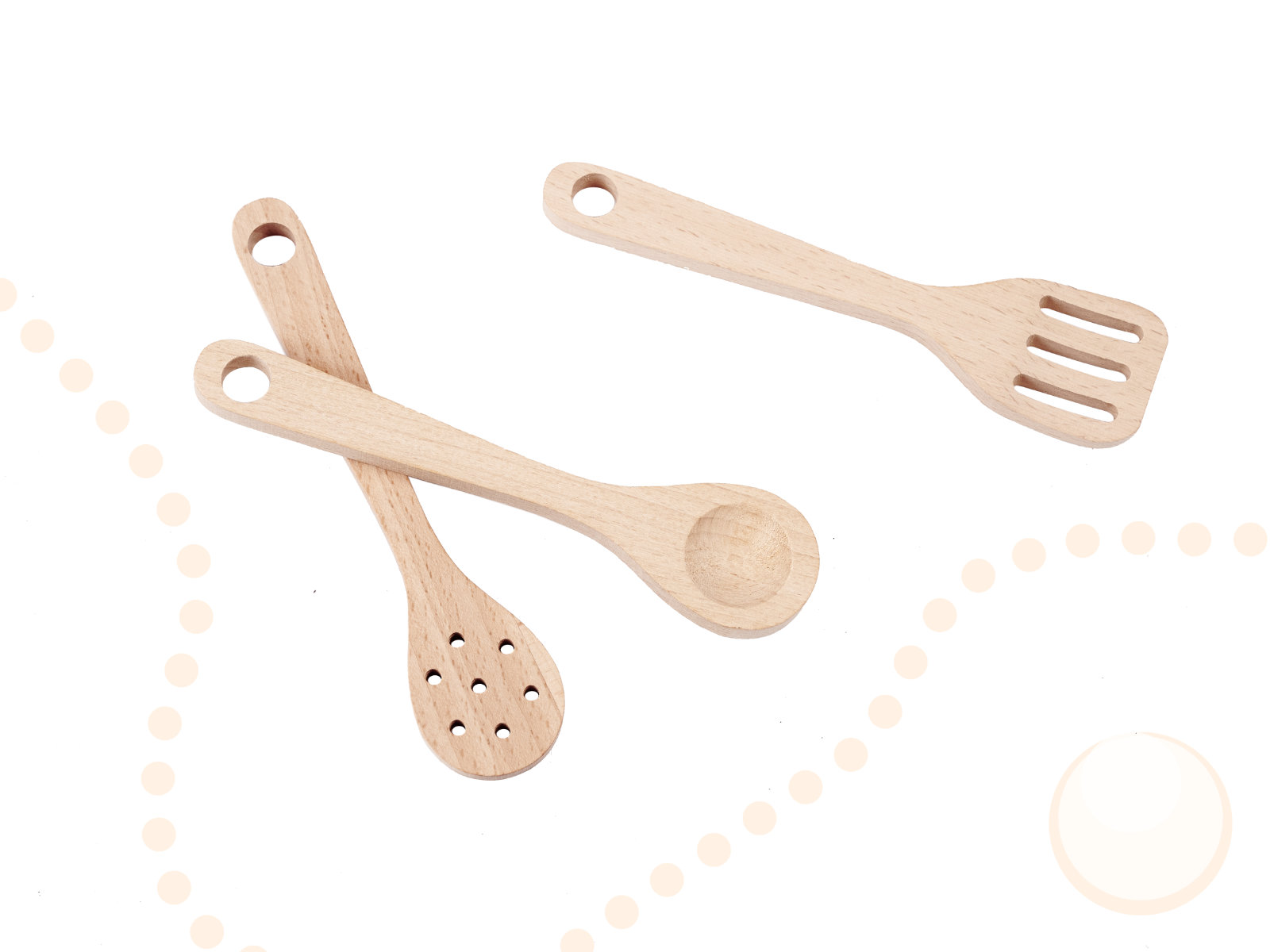 Kuchnia dla dzieci drewniana MDF retro z akcesoriami BOHO 100cm - obrazek 10