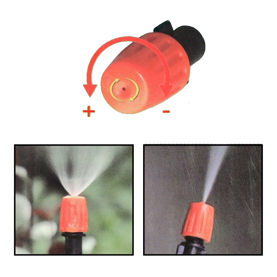 Kurtyna wodna mgiełka zraszacz ogrodowy system nawadniania 15m - obrazek 6