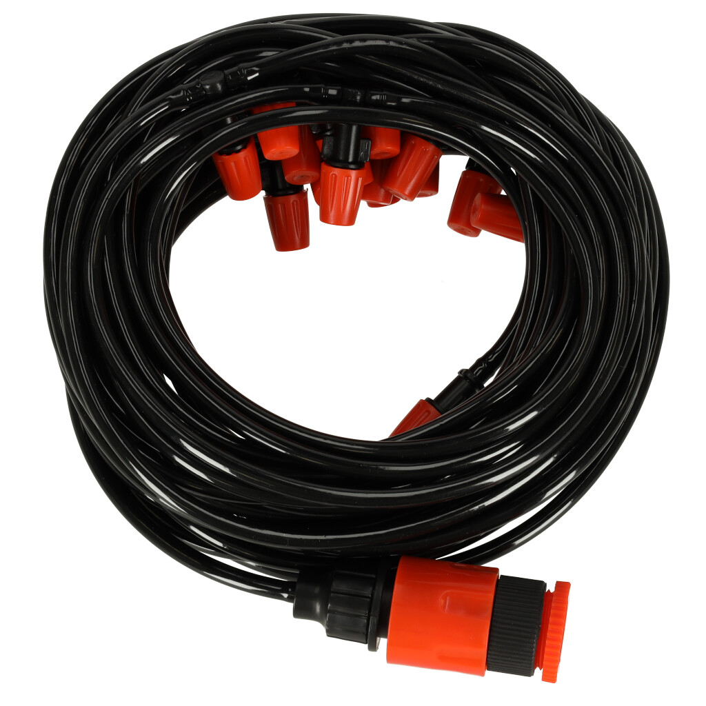 Kurtyna wodna mgiełka zraszacz ogrodowy system nawadniania 15m - obrazek 9