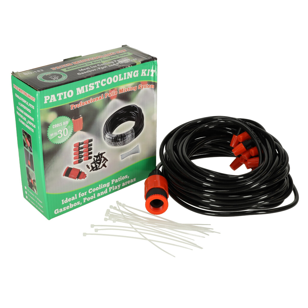 Kurtyna wodna mgiełka zraszacz ogrodowy system nawadniania 15m - obrazek 10