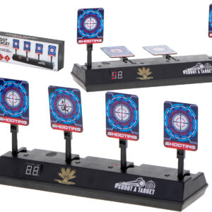 Tarcza do strzelania elektroniczna cyfrowa 4 cele licznik