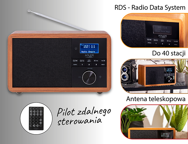 AD 1184 Radio Dab + Bluetooth - obrazek 13