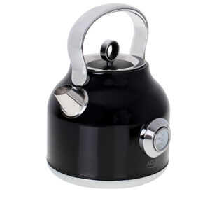 AD 1346 black Czajnik metalowy z termometrem 1,7L STRIX