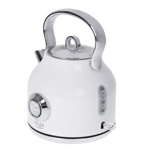 AD 1346 white Czajnik metalowy z termometrem 1,7L STRIX