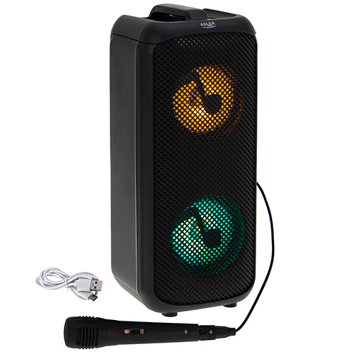 AD 1903 Głośnik bluetooth z radiem / funkcja karaoke - obrazek 3
