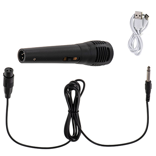 AD 1903 Głośnik bluetooth z radiem / funkcja karaoke - obrazek 9