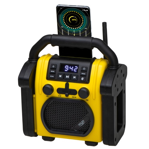 AD 1911 Radio budowlane z Bluetooth - IPX 54 - obrazek 2