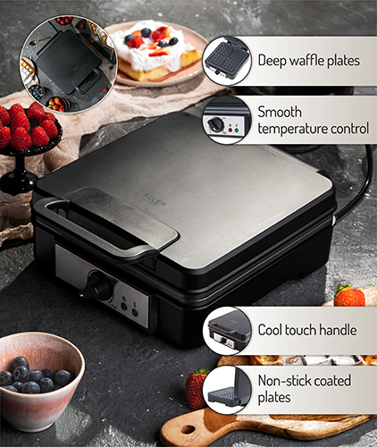 AD 3049 Gofrownica 1800W - obrazek 9