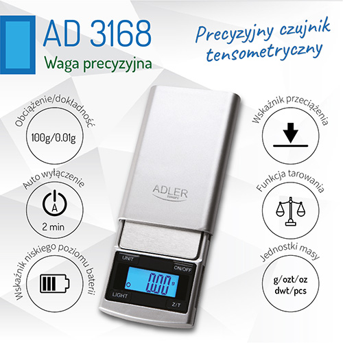 AD 3168 Waga precyzyjna - obrazek 11