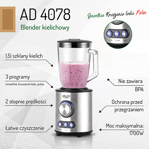 AD 4078 Blender kielichowy - obrazek 8