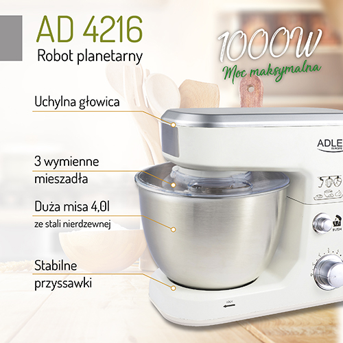 AD 4216 Robot planetarny 1000W - obrazek 9