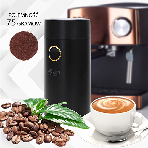 AD 4446 black gold Młynek do kawy - obrazek 11