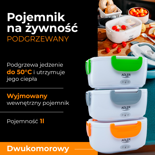 AD 4474 green Pojemnik na żywność - podgrzewany - obrazek 16