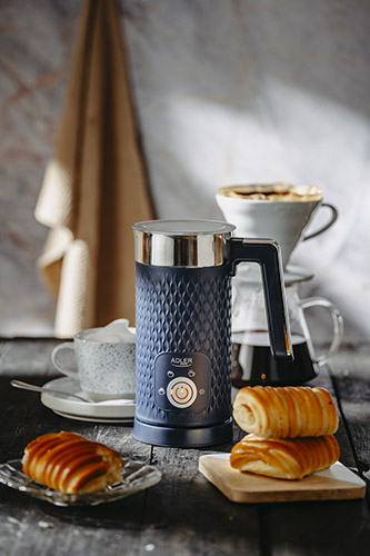 AD 4494 dark blue Spieniacz do mleka - spienianie i podgrzewanie (latte i cappucino) - obrazek 9