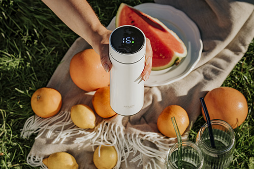 AD 4506 white Termos LED 473ml biały - obrazek 10