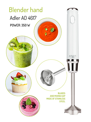 AD 4617 white Blender ręczny - obrazek 4