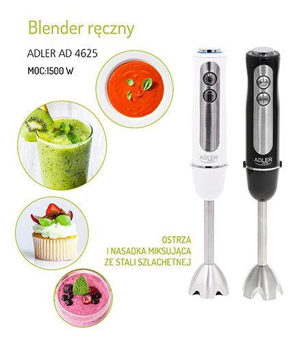 AD 4625 white Blender ręczny - obrazek 10