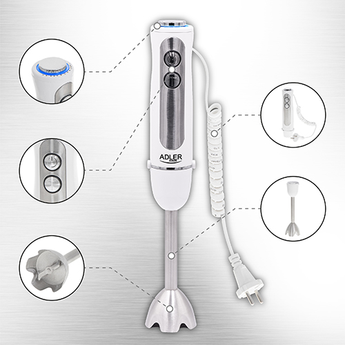 AD 4625 white Blender ręczny - obrazek 6