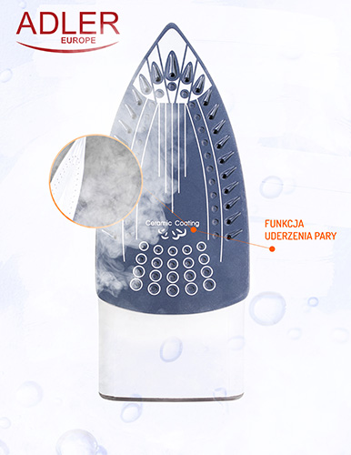 AD 5030 Żelazko ceramiczne 3000 W - obrazek 7