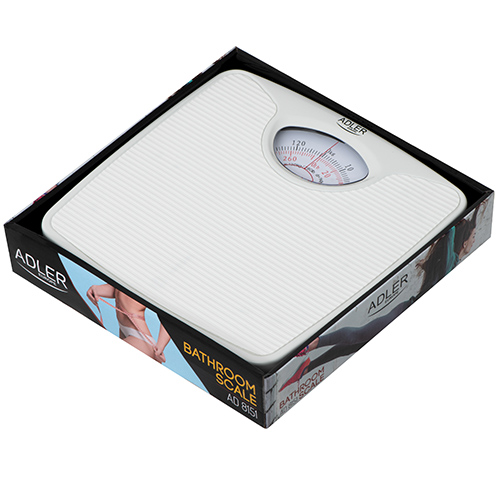 AD 8151 white Waga łazienkowa mechaniczna - obrazek 3
