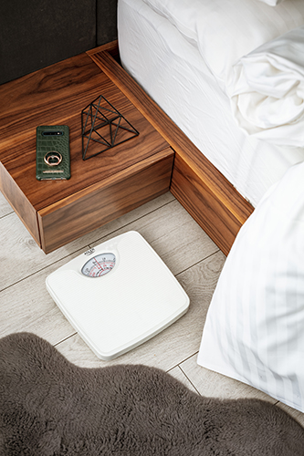 AD 8151 white Waga łazienkowa mechaniczna - obrazek 4