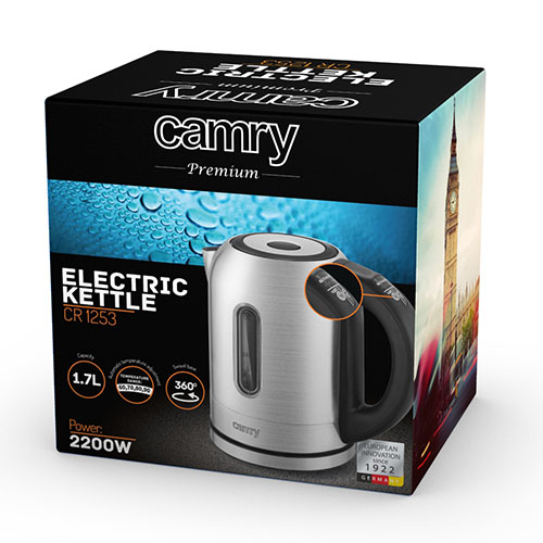 CR 1253 Czajnik metalowy 1,7 L reg. temp. - obrazek 16