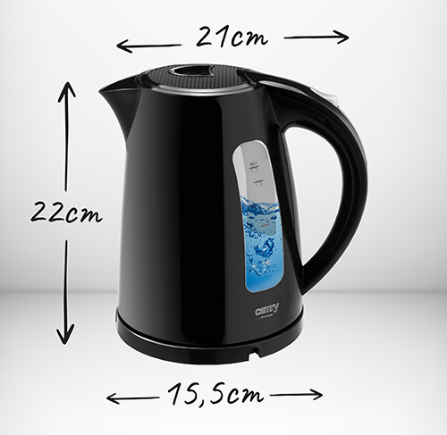 CR 1255 black Czajnik plastikowy 1,7 L - obrazek 13