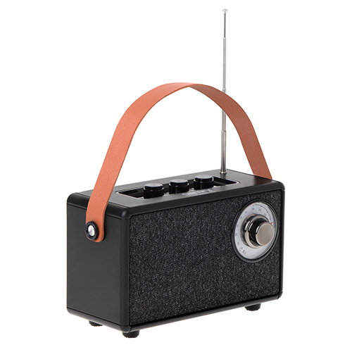 CR 1902 Black Radio FM z Bluetooth - USB-c - obrazek 2