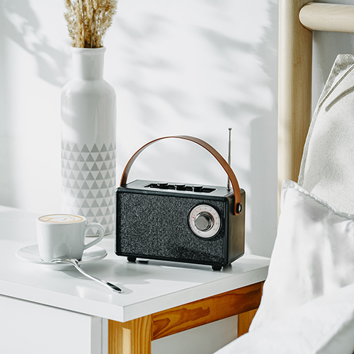 CR 1902 Black Radio FM z Bluetooth - USB-c - obrazek 8