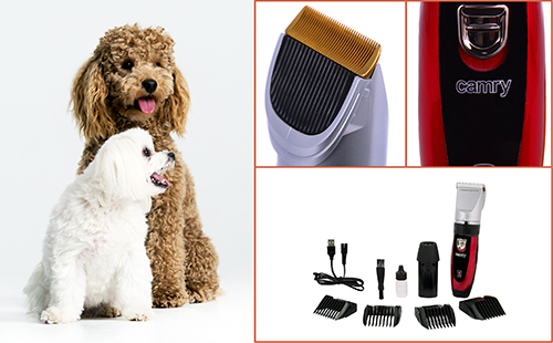 CR 2821 Strzyżarka dla zwierząt z ładowaniem przez USB - obrazek 10