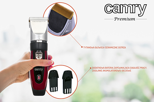 CR 2821 Strzyżarka dla zwierząt z ładowaniem przez USB - obrazek 11