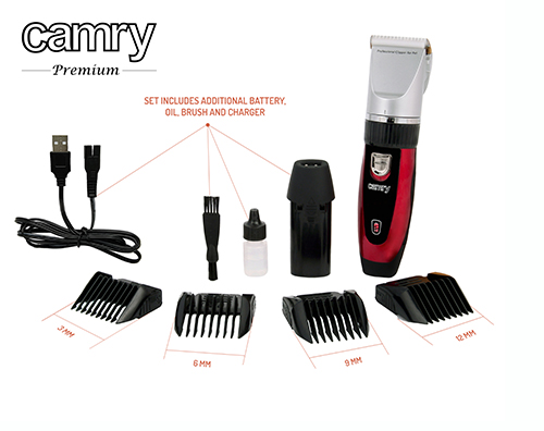 CR 2821 Strzyżarka dla zwierząt z ładowaniem przez USB - obrazek 16