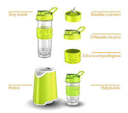 CR 4069 green Blender personalny - obrazek 7