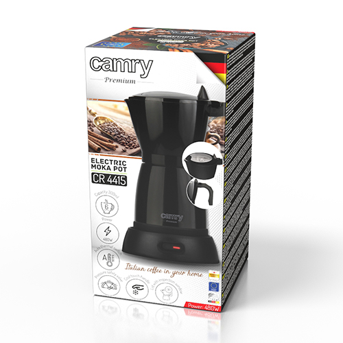 CR 4415 black Kawiarka elektryczna Moka - obrazek 7