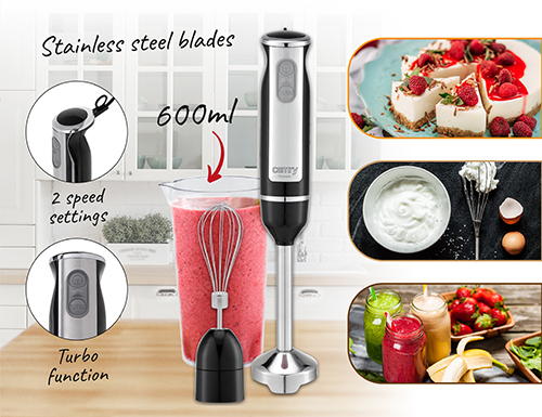 CR 4621 Blender ręczny - mini zestaw 2 w 1 - obrazek 12