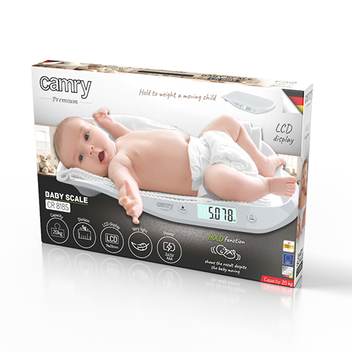CR 8185 Waga dziecięca do 20kg z Automatyczną funkcją HOLD - obrazek 5
