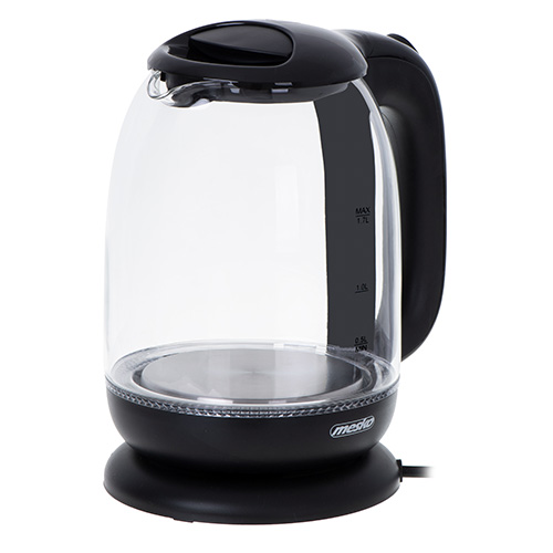 MS 1302 black Czajnik szklany 1,7 L - obrazek 3