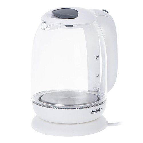 MS 1302 white Czajnik szklany 1,7 L - obrazek 3
