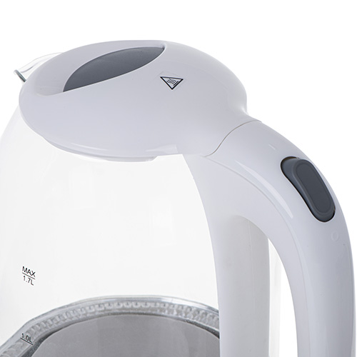 MS 1302 white Czajnik szklany 1,7 L - obrazek 5