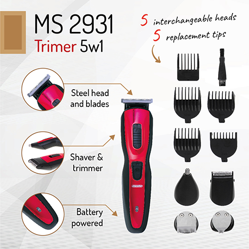 MS 2931 Trymer 5w1 - obrazek 7