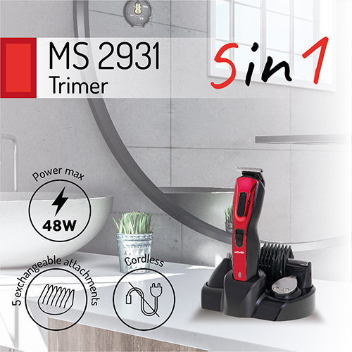 MS 2931 Trymer 5w1 - obrazek 9
