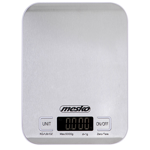 MS 3169 white Waga kuchenna - inox