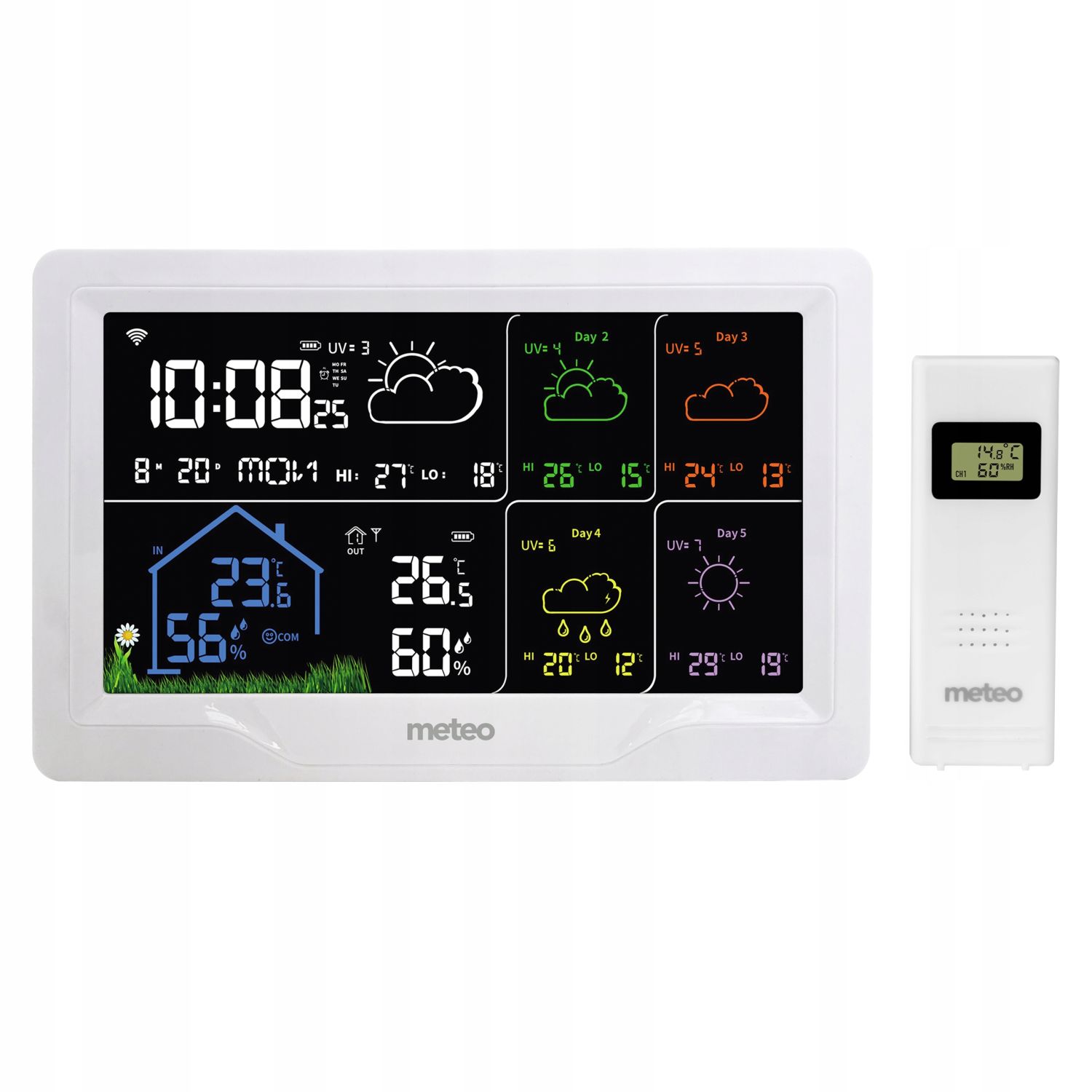 Stacja pogodowa WIFI z prognozą pogody - obrazek 2