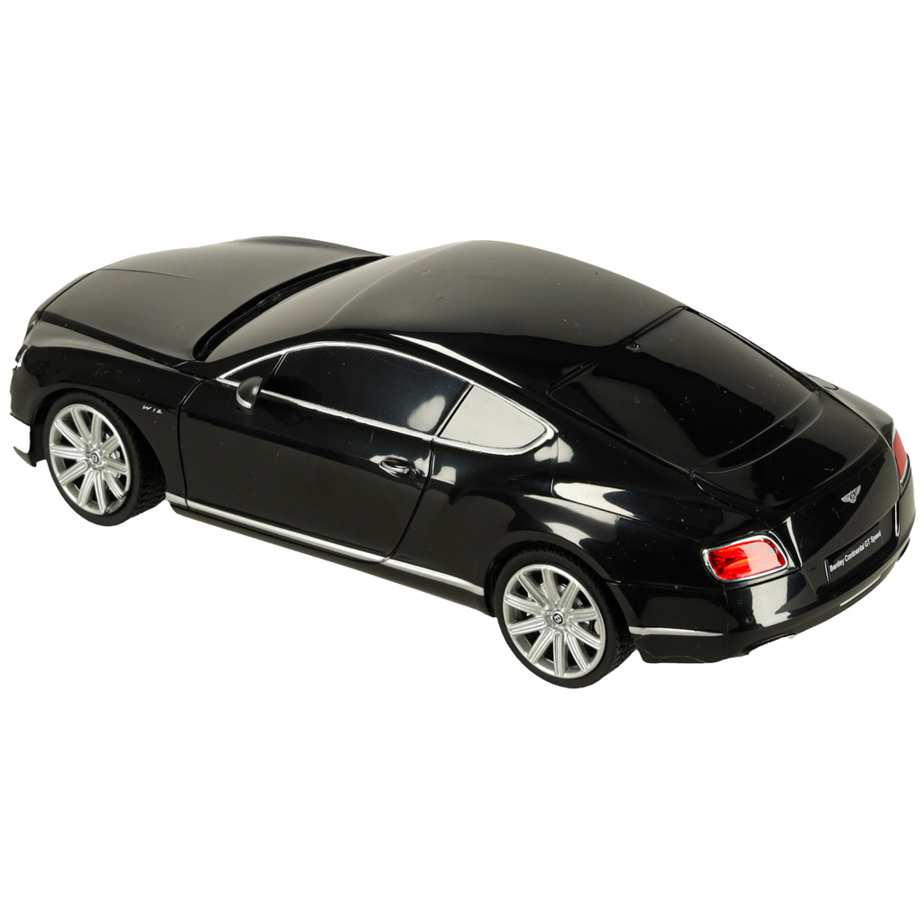 Samochód zdalnie sterowany Rastar 48600 Bentley Continental GT 1:24 czarny - obrazek 4