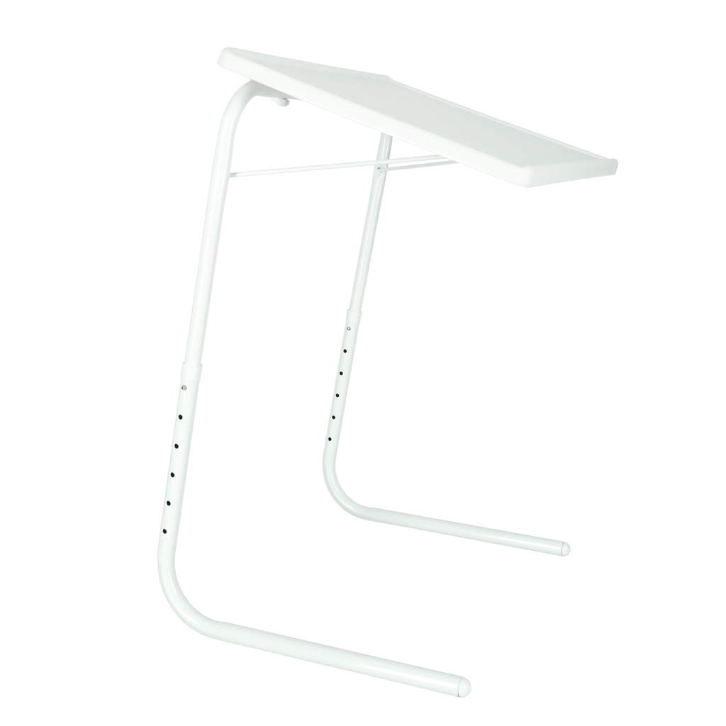 Stolik pod laptopa do laptopa stół wielofunkcyjny składany regulowany 69cm biały - obrazek 7