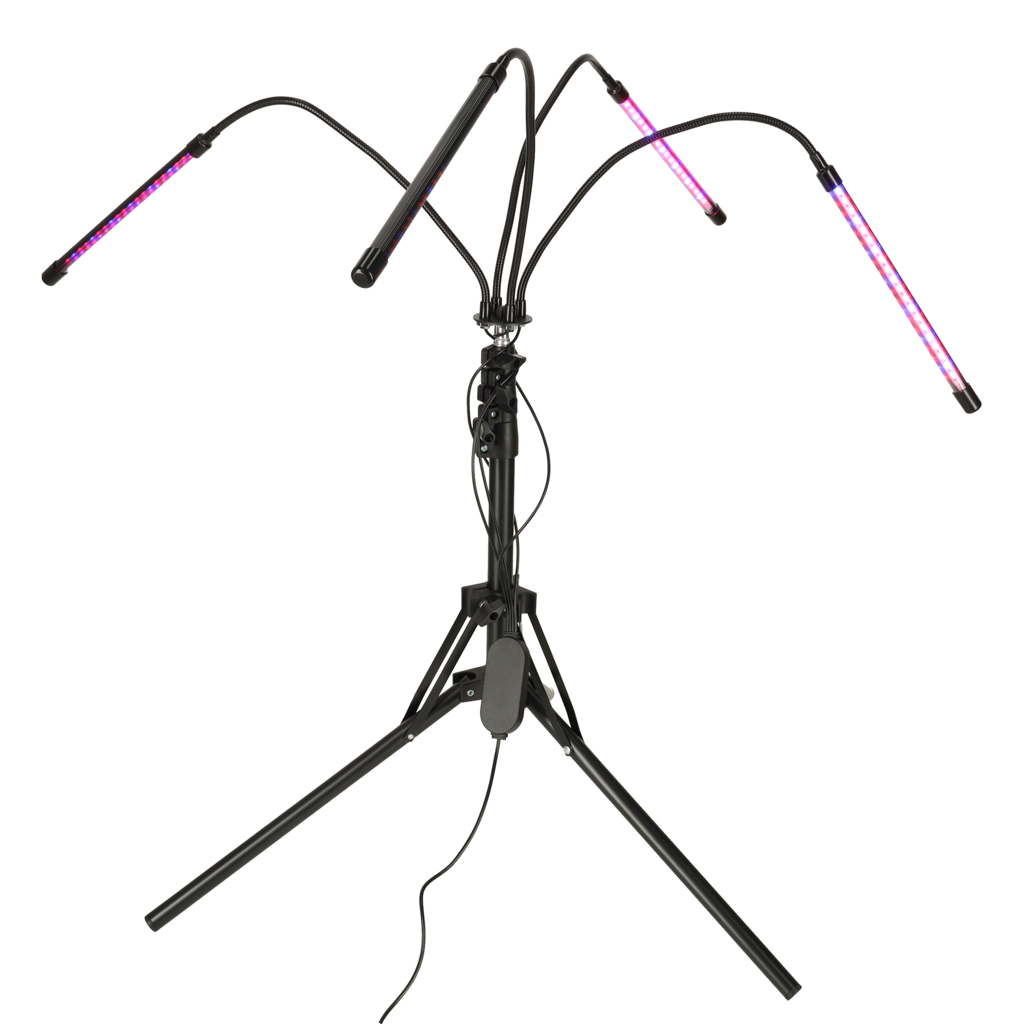 Lampa do roślin LED uprawy wzrostu panel na statywie 4x80LED - obrazek 2