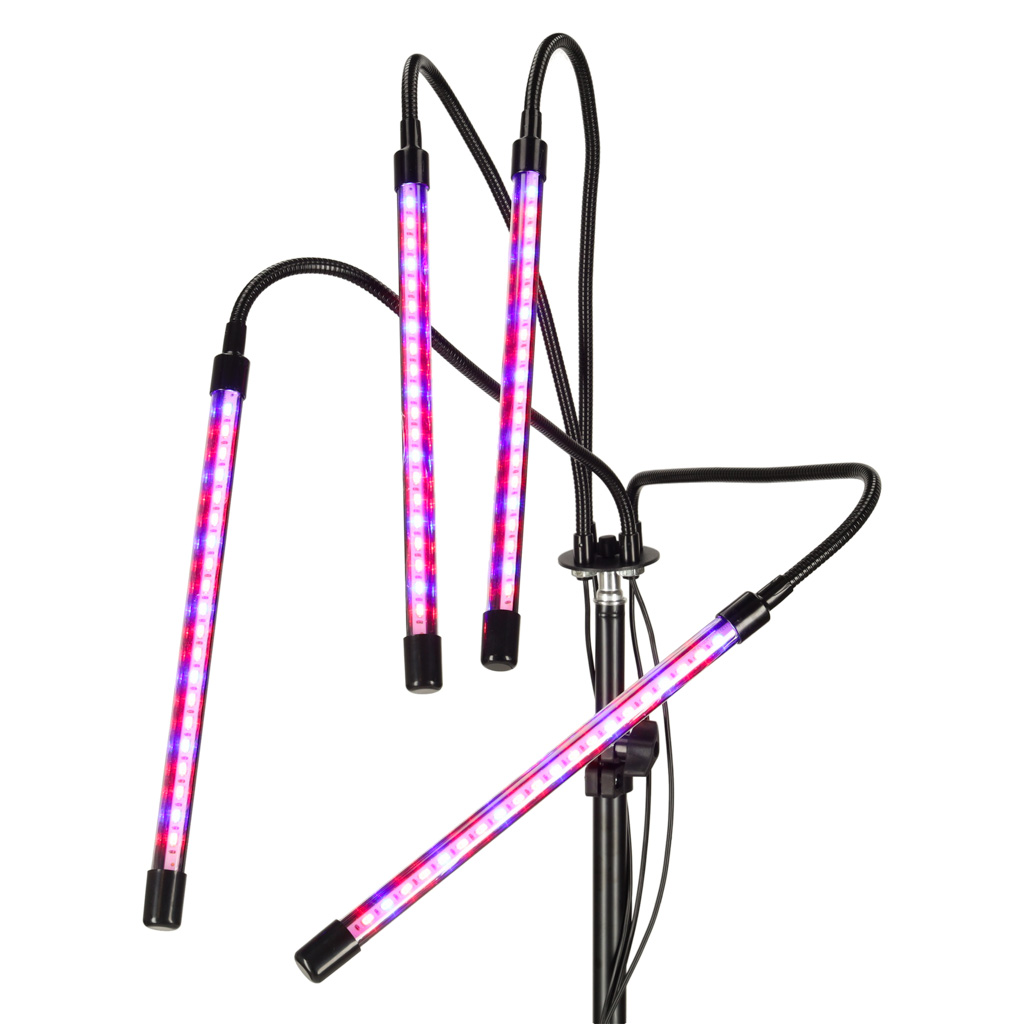 Lampa do roślin LED uprawy wzrostu panel na statywie 4x80LED - obrazek 7